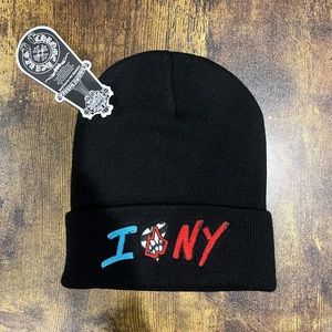 Chrome Hearts Matty Boy Beanie / Sex Records NYC Exclusive